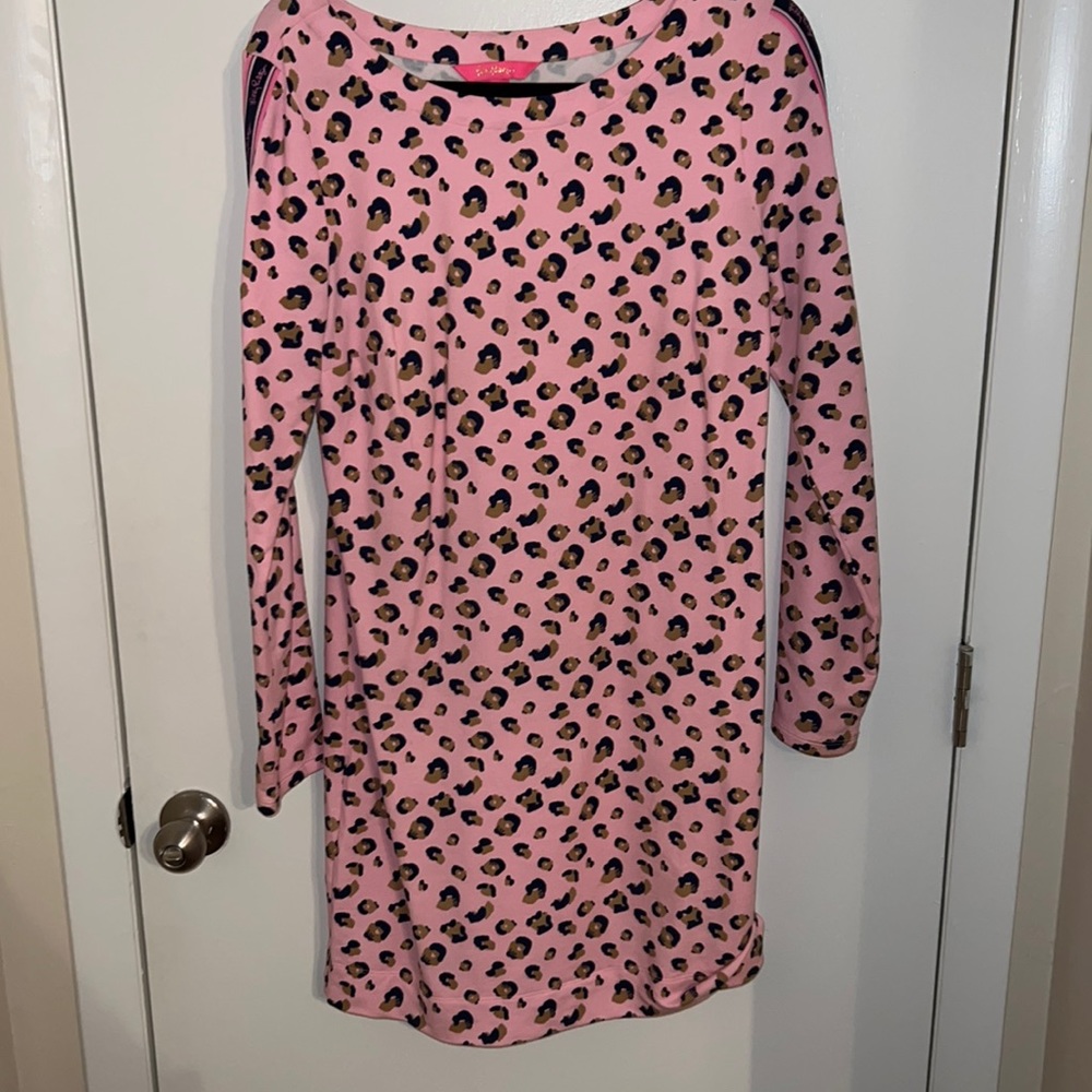 Lilly Pulitzer VGUC cheetah dress